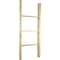 Ekena Millwork 19"W x 48"H x 3 1/2"D Vintage Farmhouse 3 Rung Ladder, Barnwood Decor Collection, Natural Barnwood DECR019X048X04LDRUF - alternate 1